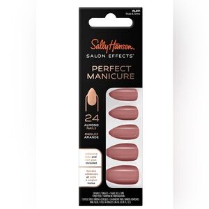 Sally Hansen Salon Effects Perfect Manicure Press on Nails Kit Of 24-Rose AL201